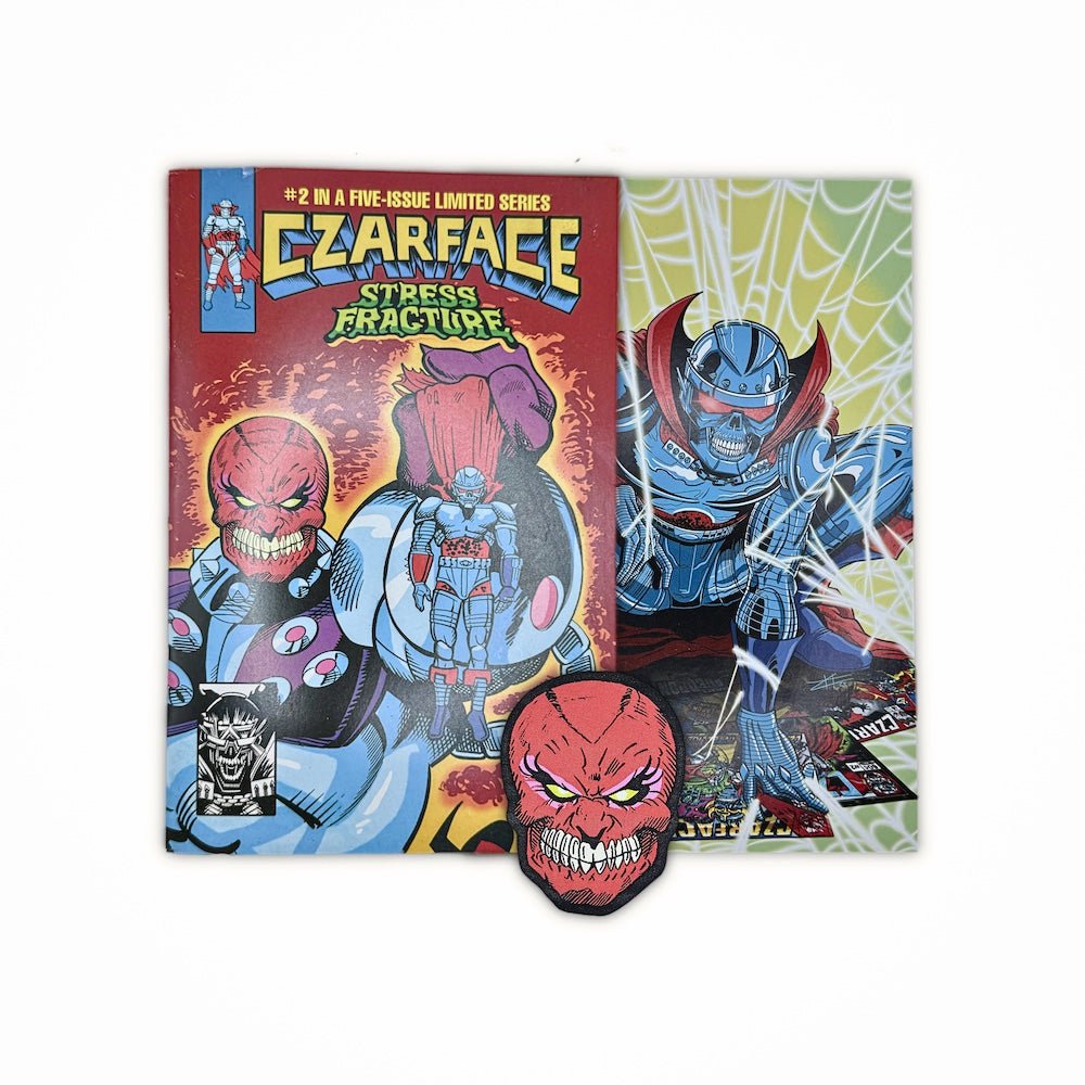 Limited Edition Czarface 2 Bundle Comic+ Patch+Art Print - CZAR Comics