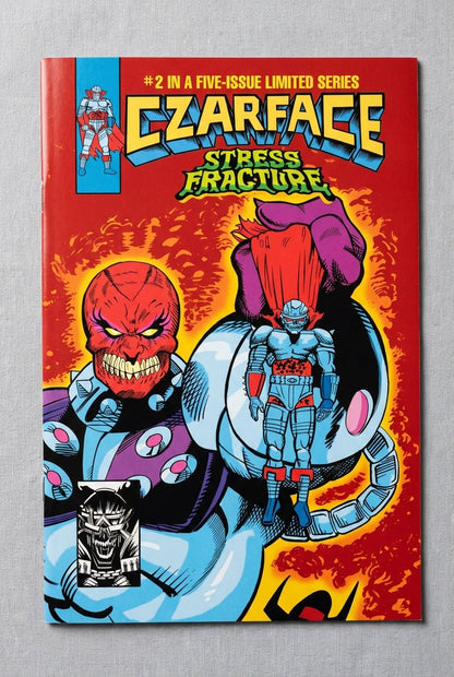 Limited Edition Czarface 2 Bundle Comic+ Patch+Art Print - CZAR Comics
