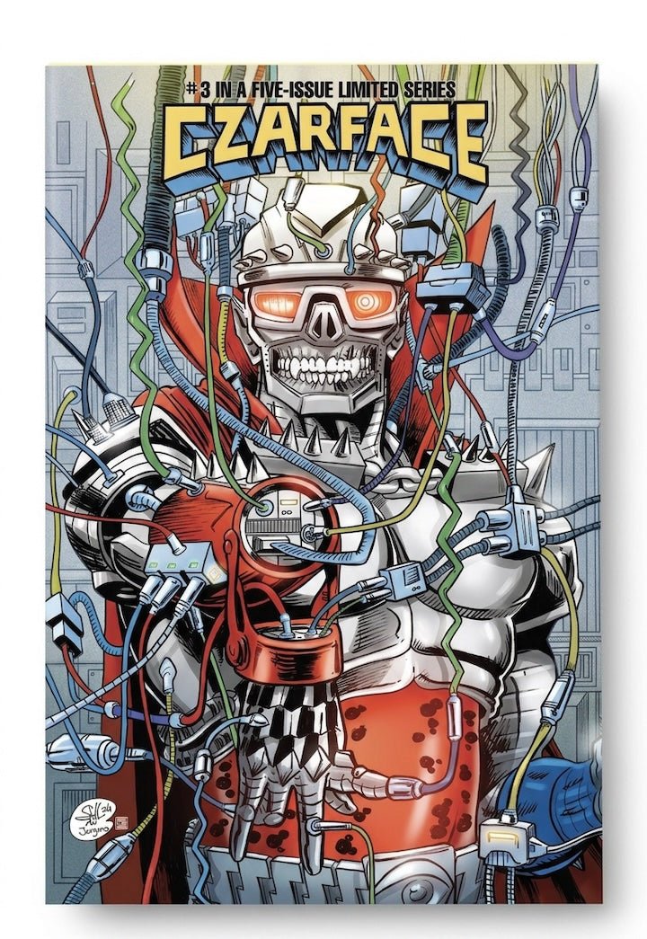 Limited Edition Czarface 3 Bundle Comic+ Sticker Sheet+Art Print - CZAR Comics