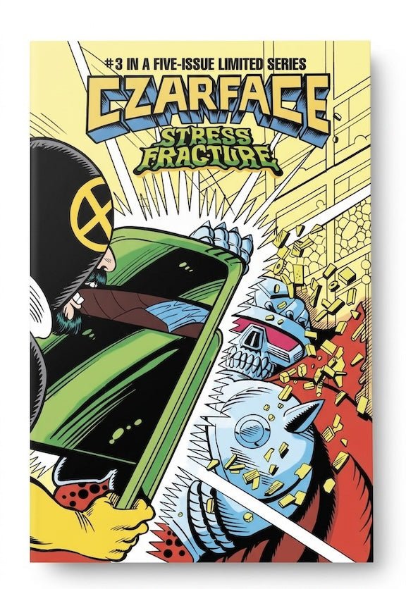Limited Edition Czarface 3 Bundle Comic+ Sticker Sheet+Art Print - CZAR Comics